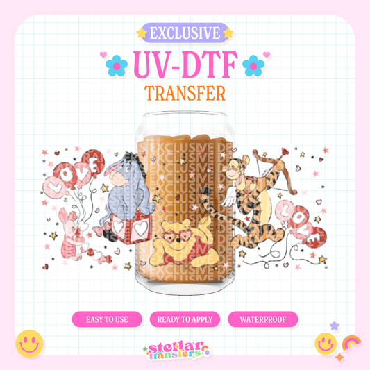 VALENTINE HONEY EXCLUSIVE - 16 OZ UV DTF