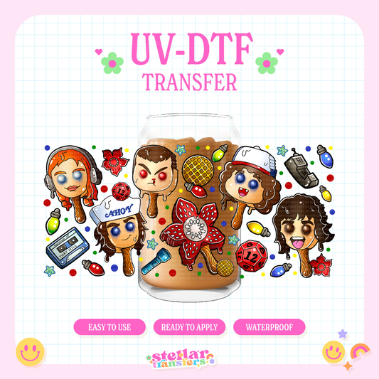 STRANGER POPSICLES - 16 OZ UV DTF