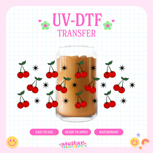 CHERRY BADDIE - 16 OZ UV DTF
