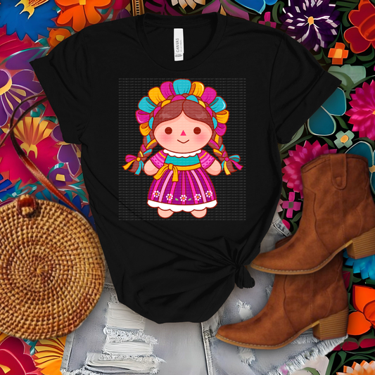 MEXICAN DOLL EXCLUSIVE - CLEAR FILM SCREEN PRINT