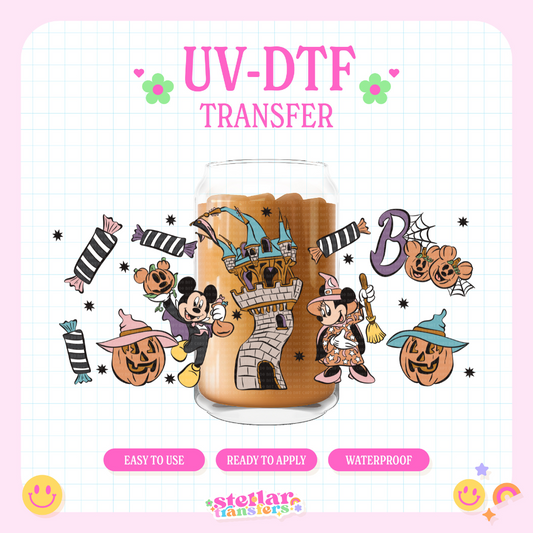MAGIC MOUSE HALLOWEEN - 16 OZ UV DTF