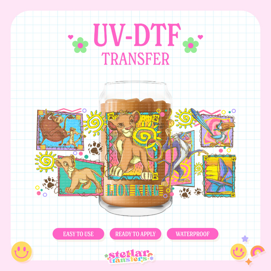 LION - 16 OZ UV DTF