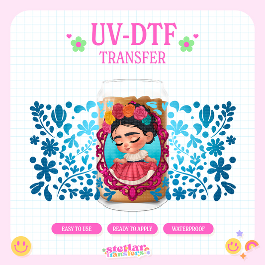 FRIDA FRAME - 16 OZ UV DTF