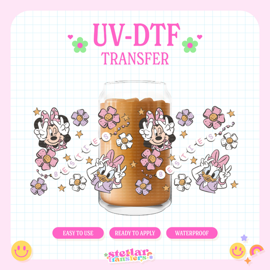DISNY GIRL BESTIES - 16 OZ UV DTF