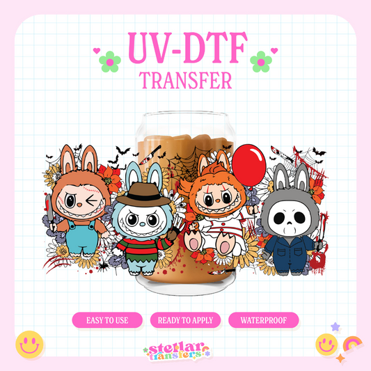 MONSTERS HORROR LABU - 16 OZ UV DTF
