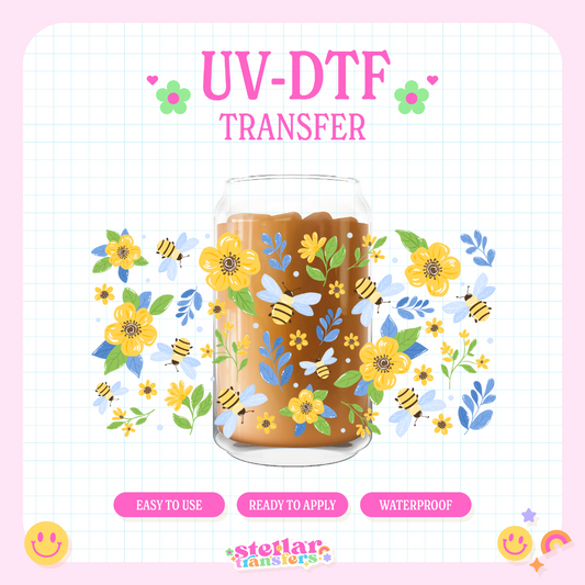 BEES - 16 OZ UV DTF