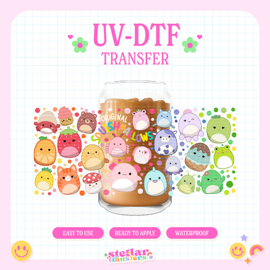 SQUISH BUDDIES - 16 OZ UV DTF