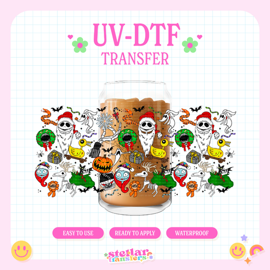 A NIGHTMARE CHRISTMAS - 16 OZ UV DTF