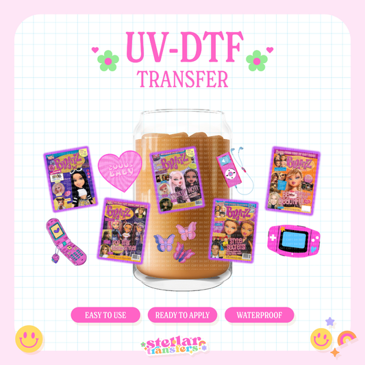Y2K DOLLZ MAGAZINE - 16 OZ UV DTF