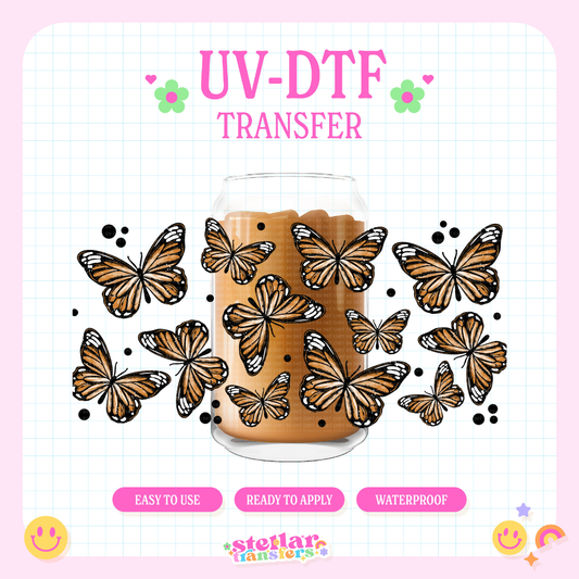 BUTTERFLY - 16 OZ UV DTF