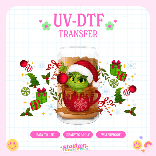 HOT CHOCOLATE MEAN ONE - 16 OZ UV DTF