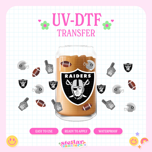 LAS VEGAS TEAM - 16 OZ UV DTF