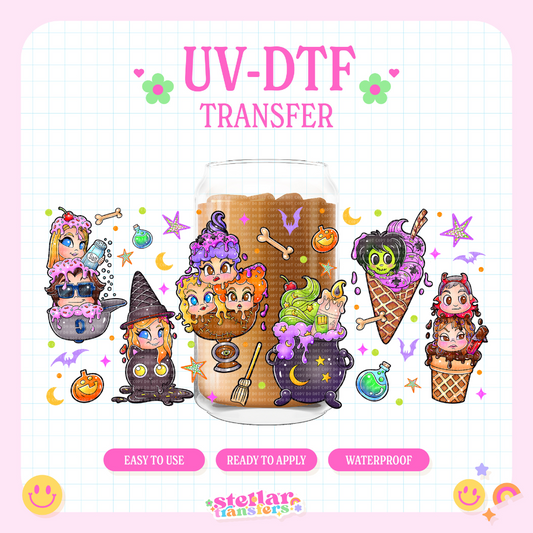 HOCUS ICE CREAM - 16 OZ UV DTF