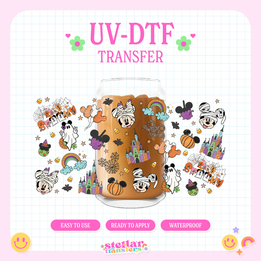 STAY SPOOKY PARK FRIENDS - 16 OZ UV DTF