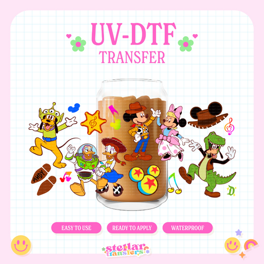 MOUSE X STORY - 16 OZ UV DTF