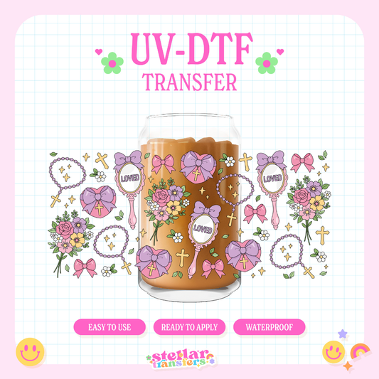 JESUS GIRLY - 16 OZ UV DTF