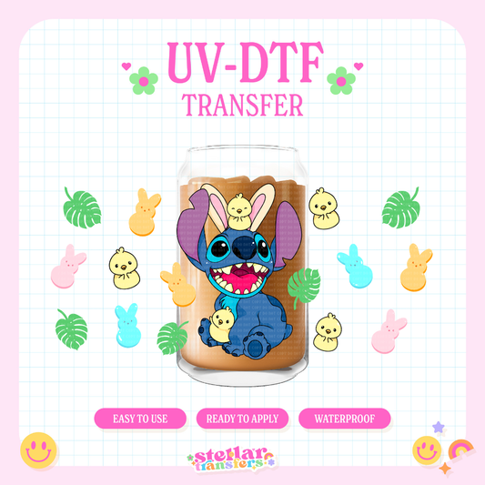 PEEPS ALIEN - 16 OZ UV DTF