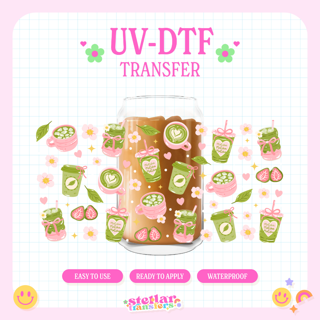 MATCHA LOVER - 16 OZ UV DTF