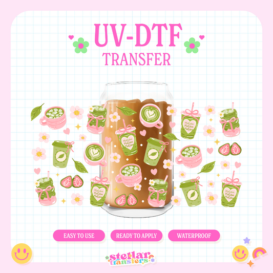 MATCHA LOVER - 16 OZ UV DTF