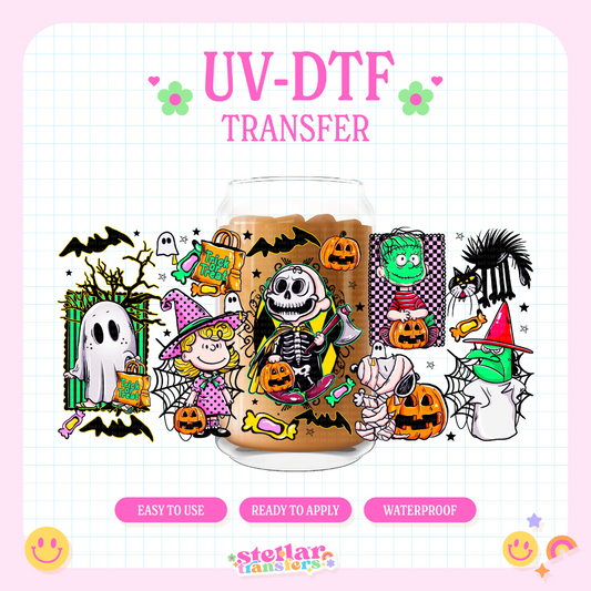 CHARLIE HALLOWEEN - 16 OZ UV DTF