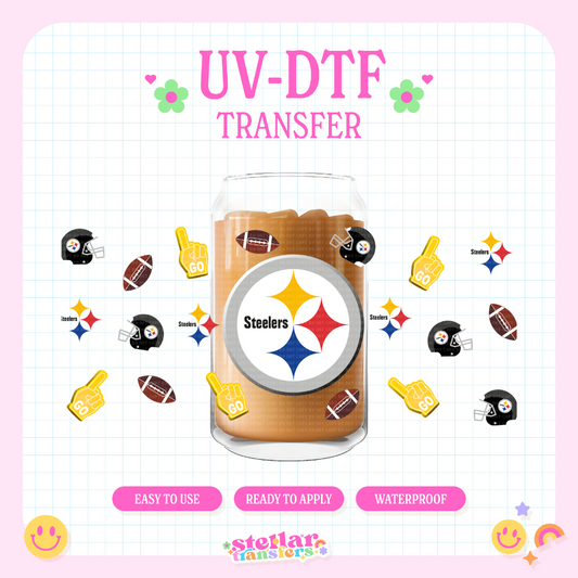 PITS FOOTBALL TEAM - 16 OZ UV DTF
