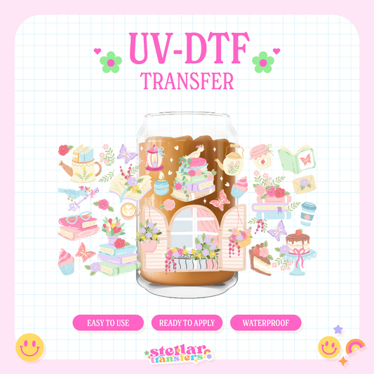 BGOOKISH GARDEN - 16 OZ UV DTF