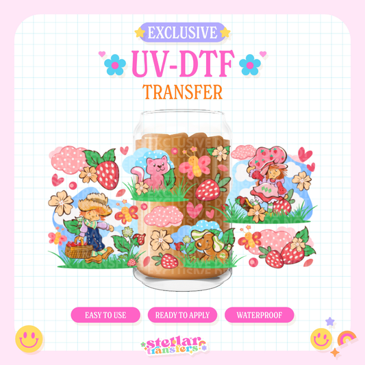 SHORTCAKE FIELDS EXCLUSIVE- 16 OZ UV DTF