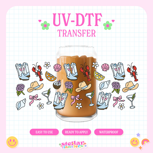 SUMMER BABE - 16 OZ UV DTF