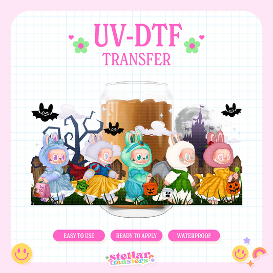 PRINCESS TRICK OR TREAT BUBU - 16 OZ UV DTF