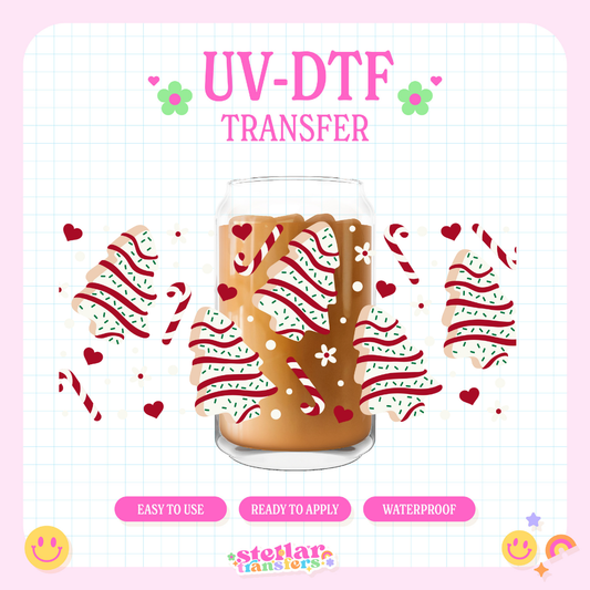 HOLIDAY CAKES - 16 OZ UV DTF