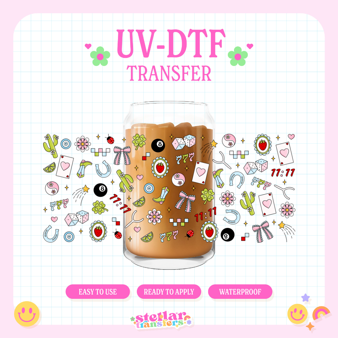 LUCKY - 16 OZ UV DTF