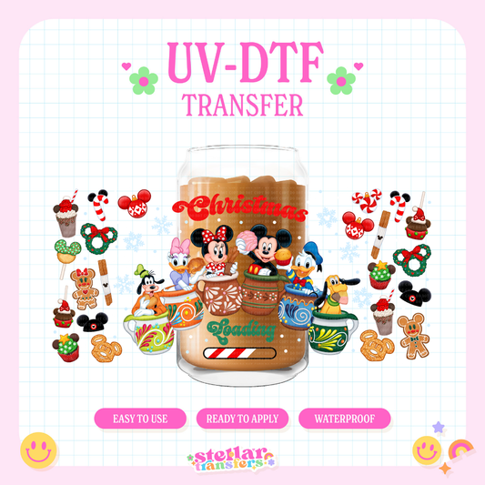 CHRISTMAS LOADING.. - 16 OZ UV DTF