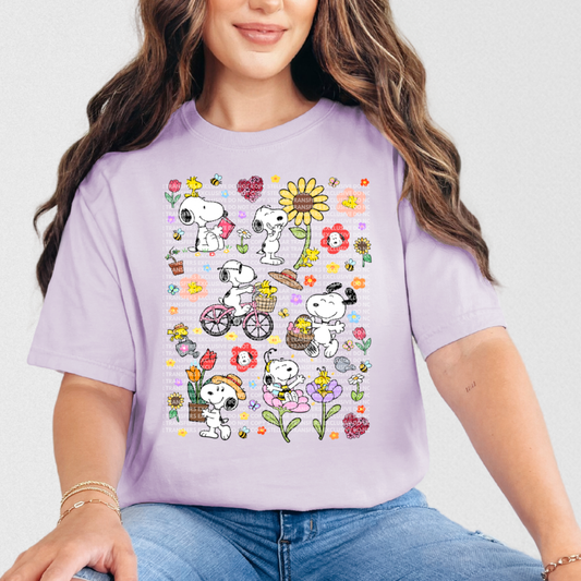 SPRING SNOOP EXCLUSIVE - CLEAR FILM SCREEN PRINT