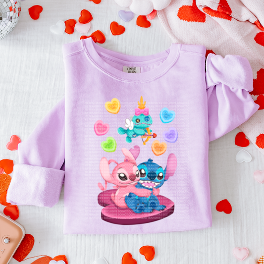 ALIEN SWEETHEART EXCLUSIVE - CLEAR FILM SCREEN PRINT