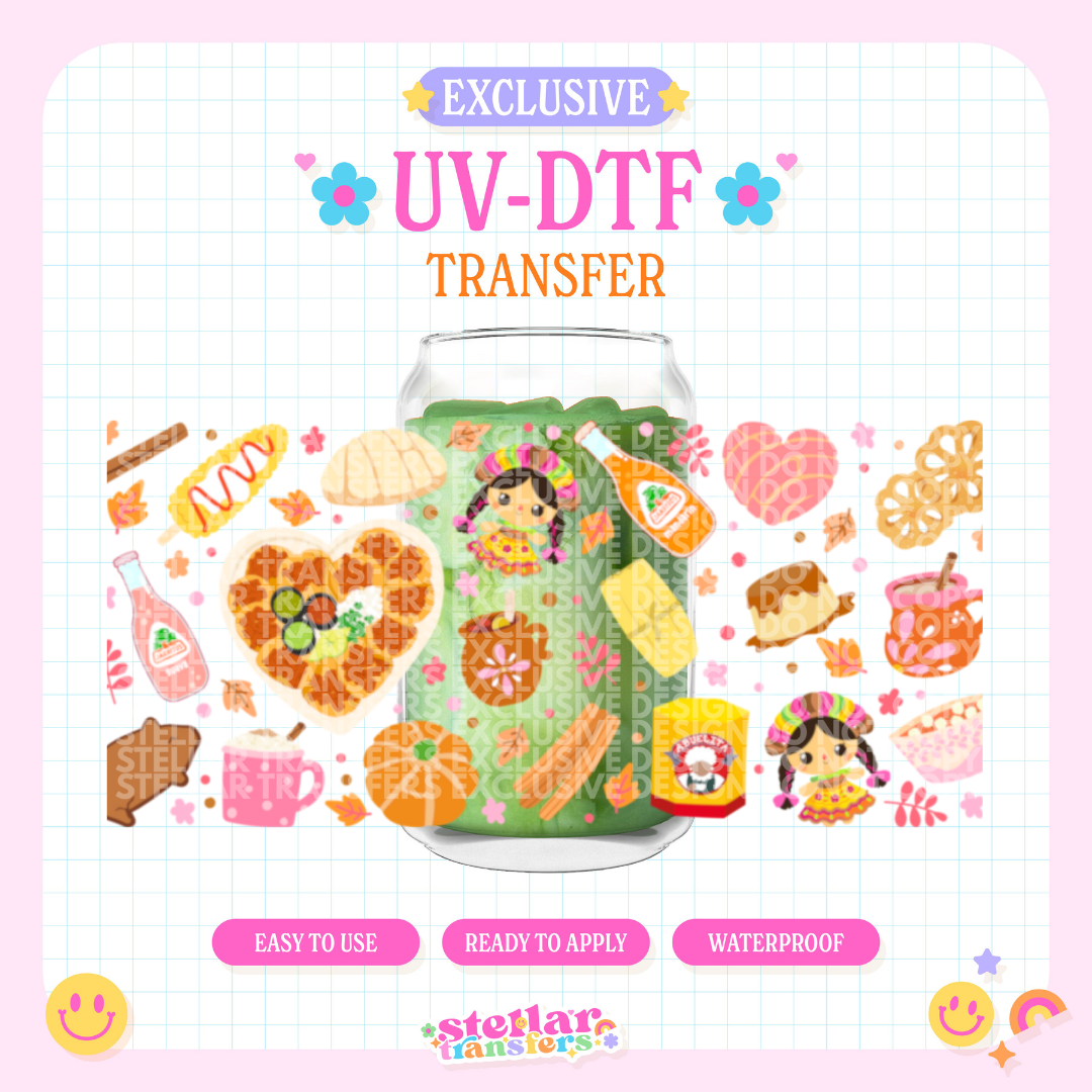 FALL HISPANIC ANTOJOS EXCLUSIVE - 16 OZ UV DTF