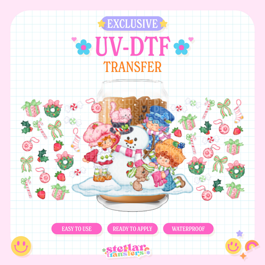 SNOW BERRY SHORTCAKE EXCLUSIVE - 16 OZ UV DTF