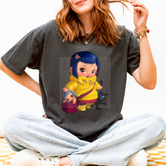 CORA EXCLUSIVE - CLEAR FILM SCREEN PRINT