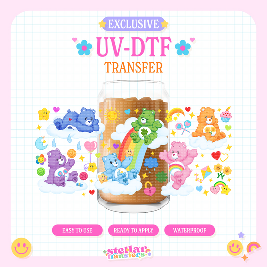 CARE BESTIES EXCLUSIVE - 16 OZ UV DTF