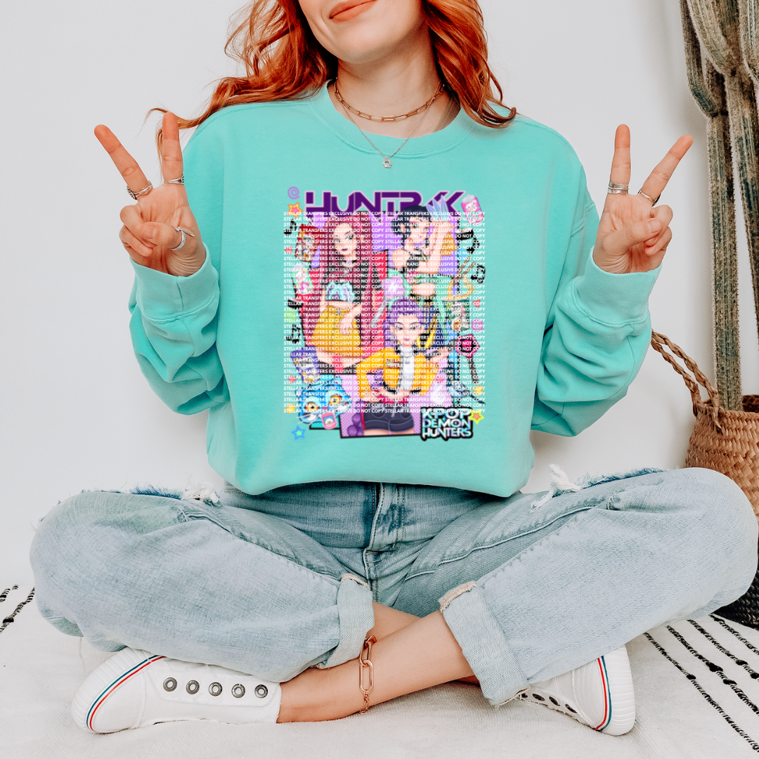 K POP HUNTERS EXCLUSIVE - CLEAR FILM SCREEN PRINT