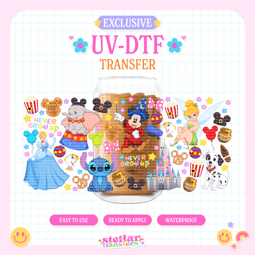 MAGICAL WORLD EXCLUSIVE - 16 OZ UV DTF