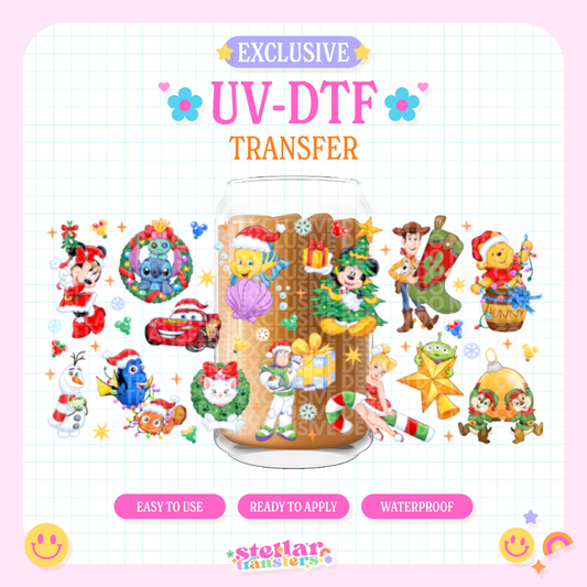 MAGICAL CHRISTMAS FAVORITES EXCLUSIVE - 16 OZ UV DTF