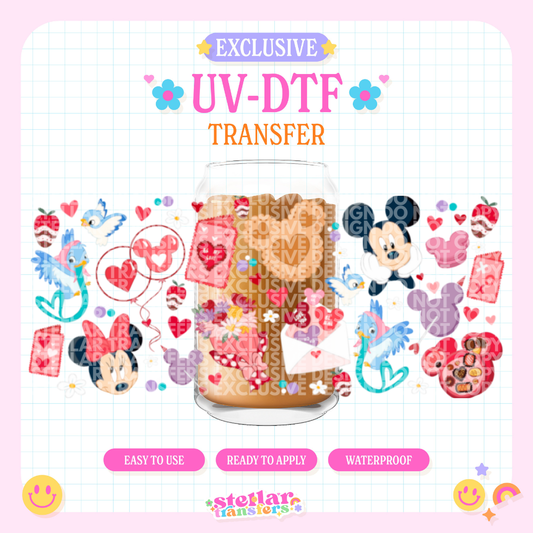 LOVE MAGIC PARK EXCLUSIVE - 16 OZ UV DTF