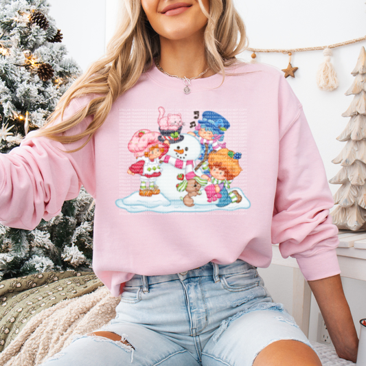 WINTER BERRY SHORTCAKE EXCLUSIVE - CLEAR FILM SCREEN PRINT