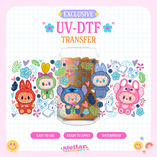 BUBU ALIEN PALS EXCLUSIVE - 16 OZ UV DTF