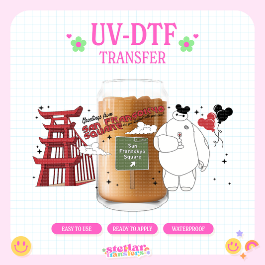 SAN FRANKYO - 16 OZ UV DTF