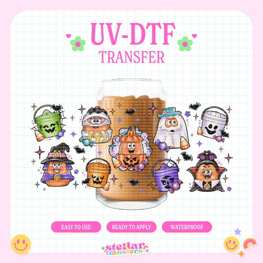 HALLOWEEN NUGGETS - 16 OZ UV DTF