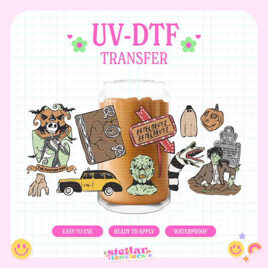 SPOOKY MOVIES - 16 OZ UV DTF