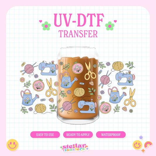 GRANDMA HOBBIES - 16 OZ UV DTF