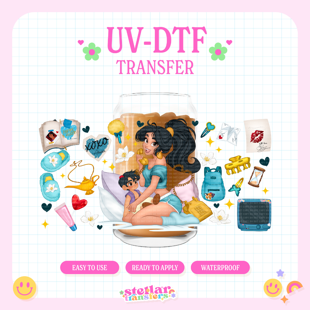 VDAY JASMINE - 16 OZ UV DTF