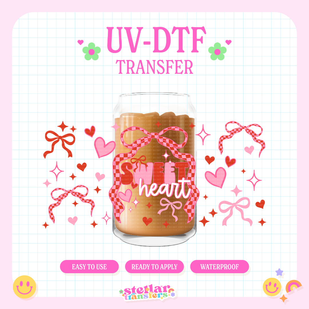 SWEETHEART - 16 OZ UV DTF